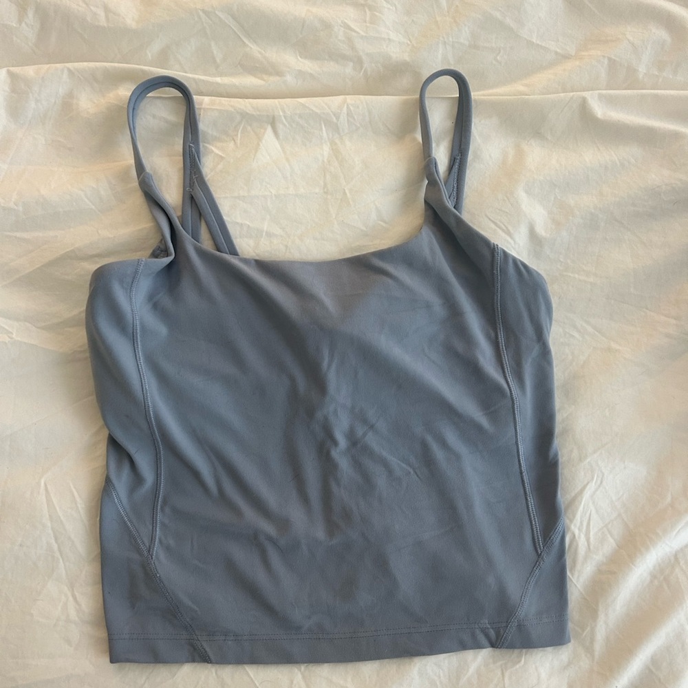 lululemon athletica Blue Tank Top